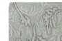 DKD Home Decor Funda Cojin Verde 50x50 cm Algodon Poliester Floral Cierre Cremallera Oculta