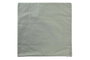 DKD Home Decor Funda Cojin Verde 50x50 cm Algodon Poliester Floral Cierre Cremallera Oculta