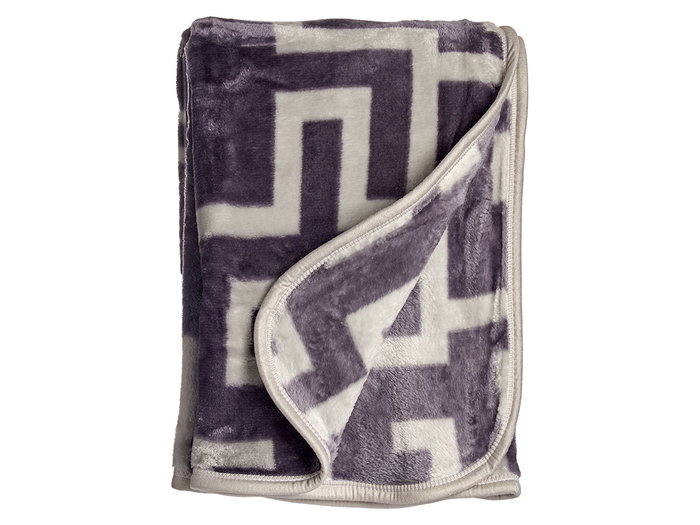 GIFTDECOR Manta Raschel Gris 220x240cm