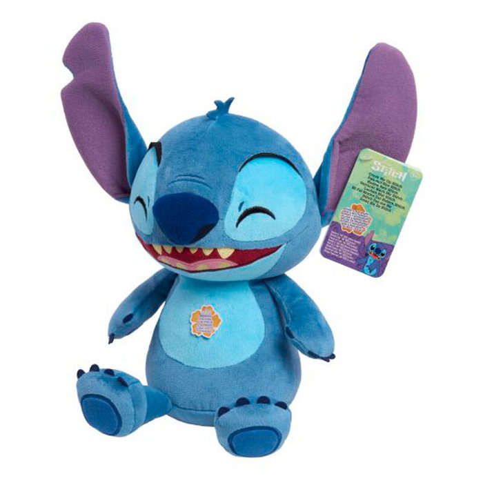 JUST PLAY Peluche Stitch Disney 28cm con Sonido y Movimiento
