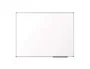 NOBO Pizarra blanca magnética Essence de acero lacado 240x120 cm