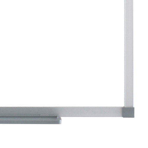 NOBO Pizarra blanca magnética de acero lacado 240x120 cm