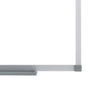 NOBO Pizarra blanca magnética de acero lacado 240x120 cm