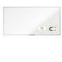 NOBO Pizarra blanca magnética de acero lacado 240x120 cm