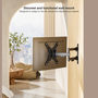 Tooq Soporte de Pared Articulado LP1345TN-B para Pantallas 13-43 Pulgadas