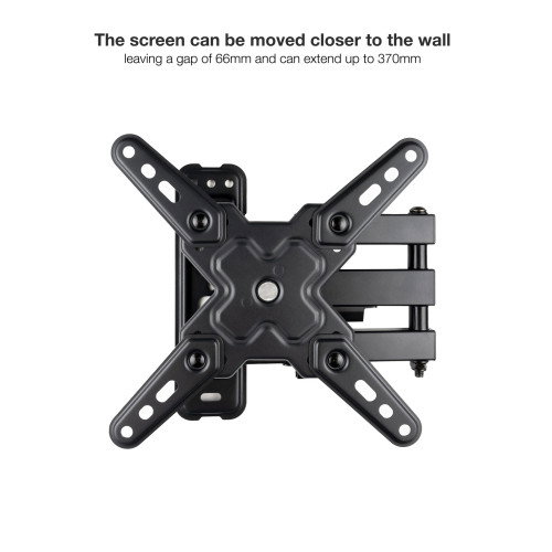 Tooq Soporte de Pared Articulado LP1345TN-B para Pantallas 13-43 Pulgadas