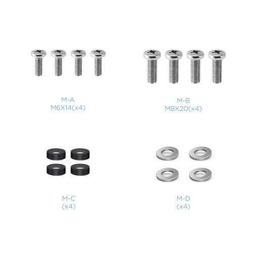 Tooq Soporte de Pared Articulado LP1345TN-B para Pantallas 13-43 Pulgadas