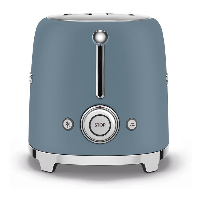 Smeg TSF01SBMEU Tostadora 2 Rebanadas, Storm Blue