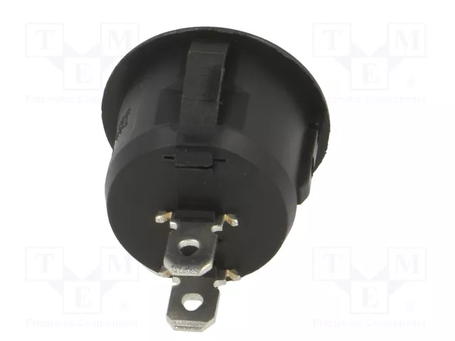 ORNO Interruptor Rocker SPST OFF-ON Negro