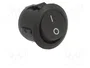 ORNO Interruptor Rocker SPST OFF-ON Negro