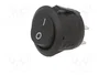 ORNO Interruptor Rocker SPST OFF-ON Negro
