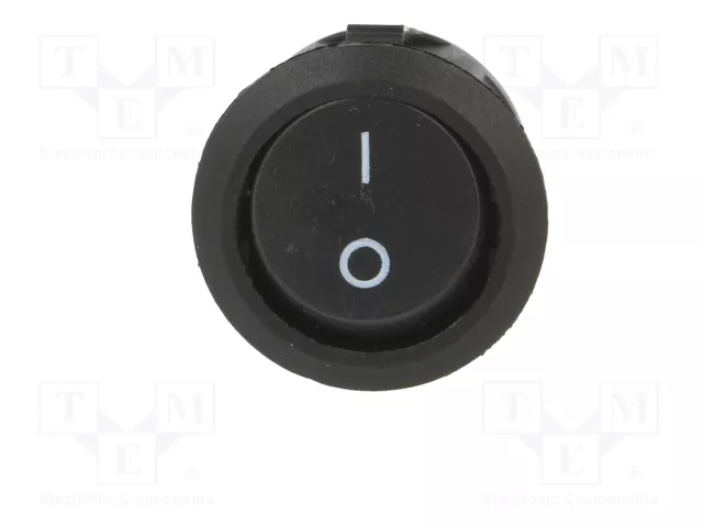 ORNO Interruptor Rocker SPST OFF-ON Negro