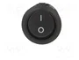ORNO Interruptor Rocker SPST OFF-ON Negro