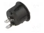 ORNO Interruptor Rocker SPST OFF-ON Negro