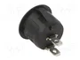 ORNO Interruptor Rocker SPST OFF-ON Negro