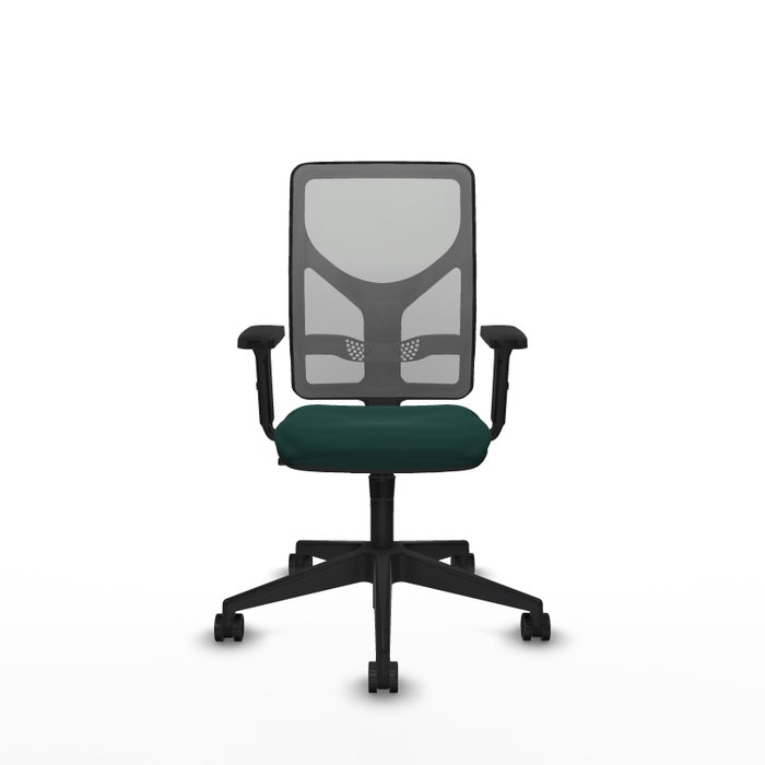 PIQUERAS Y CRESPO Silla de oficina Motilla con mecanismo Sincro, Verde botella y Gris PIQUERAS Y CRESPO Silla de oficina Motilla con mecanismo Sincro, Verde botella y Gris
