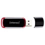 Intenso Pendrive USB 2.0 64GB Negro y Rojo - Almacenamiento Portátil