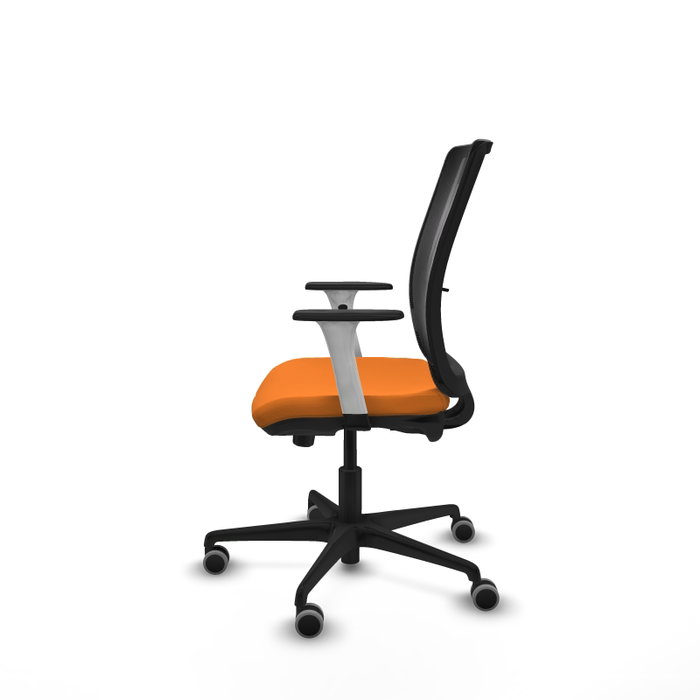 PIQUERAS Y CRESPO Silla de oficina Haches Naranja y Negro