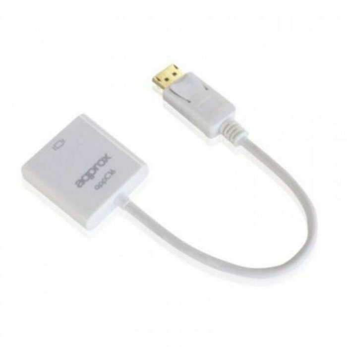 Approx Adaptador DisplayPort a HDMI APPC16 Blanco