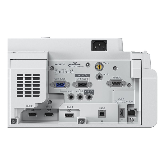 Epson EB-760W Proyector Alcance Ultracorto 4100 Lúmenes 3LCD WXGA 1080p 16:10 Blanco, 1524-3810 mm
