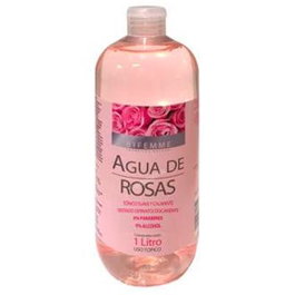 BIFEMME Agua De Rosas 1L Tónico Suave Y Calmante Refrescante Para Pieles Todo Tipo