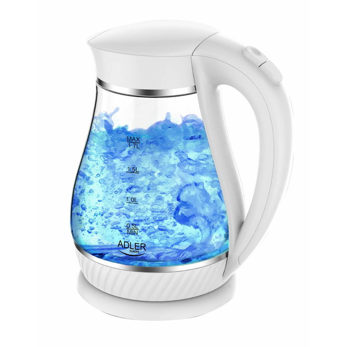 ADLER Hervidor de cristal 1.7l 2200w