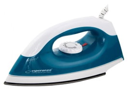 Esperanza Smoother EHI001 Plancha Turística 1200 W Blanco-Azul