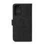 eSTUFF Funda cartera para Samsung Galaxy A53 5G con 3 ranuras para tarjetas, soporte integrado, PU - Color Negro