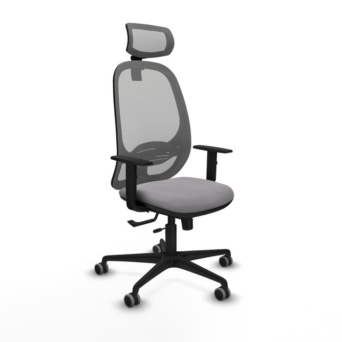 PIQUERAS Y CRESPO Silla de oficina Cilanco Gris con Mecanismo Sincro/Traslack PIQUERAS Y CRESPO Silla de oficina Cilanco Gris con Mecanismo Sincro/Traslack