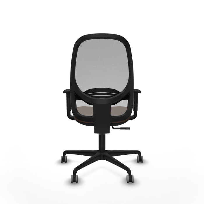 PIQUERAS Y CRESPO Silla de oficina Cilanco con mecanismo Sincro, Marrón oscuro y Gris PIQUERAS Y CRESPO Silla de oficina Cilanco con mecanismo Sincro, Marrón oscuro y Gris