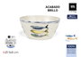 La Mediterranea Bol Mel Brillo Peixe 15x8cm