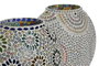DKD Home Decor Lámpara de sobremesa de cristal Mandala