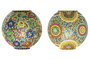 DKD Home Decor Lámpara de sobremesa de cristal Mandala