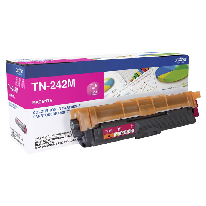 Brother TN-242M Tóner Magenta Brother TN-242M Tóner Magenta