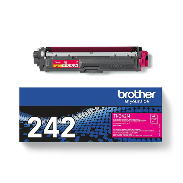 Brother TN-242M Tóner Magenta Brother TN-242M Tóner Magenta