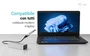 I-tec Hub USB-C/USB-A Metálico con 2x USB-C, 1x USB-A y 2,5G LAN Plata