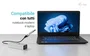I-TEC Hub USB-C/USB-A Metal 4 en 1 con Ethernet 2.5 Gbps