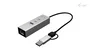 I-TEC Hub USB-C/USB-A Metal 4 en 1 con Ethernet 2.5 Gbps