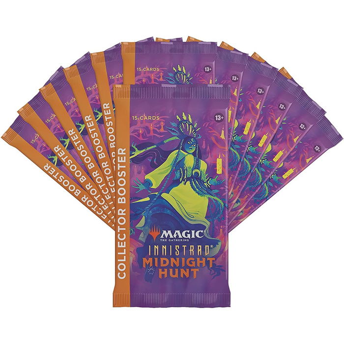 Wizards of the Coast Magic The Gathering Innistrad Midnight Hunt Collector Booster Display Inglés