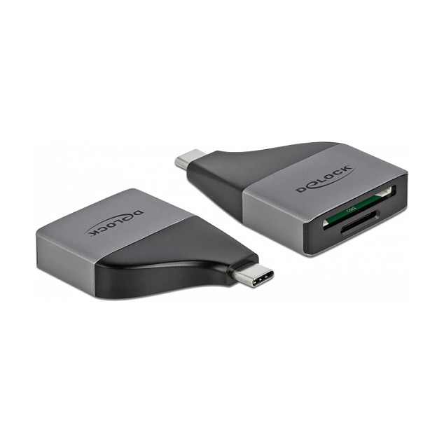 DeLOCK 64117 Lector de tarjetas USB Type-C para SD, MMC y Micro SD - Gris DeLOCK 64117 Lector de tarjetas USB Type-C para SD, MMC y Micro SD - Gris
