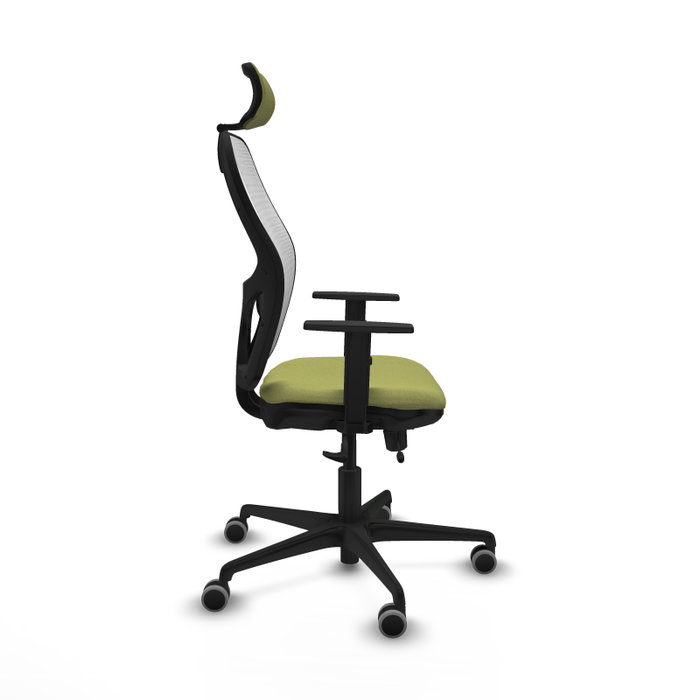 PIQUERAS Y CRESPO Silla de oficina Jorquera Verde oliva y Blanco PIQUERAS Y CRESPO Silla de oficina Jorquera Verde oliva y Blanco