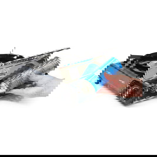 CAMPINGAZ Camp Bistro 3 Hornilla de cartucho de butano, 2200 W, 1 zona, color negro, 1.6 kg, fácil de transportar