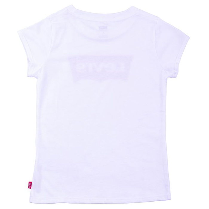 Camiseta de Manga Corta Infantil Levi's Batwing Boys Blanco 12-13 Años