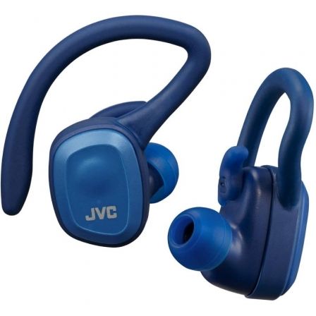 Auriculares Deportivos Bluetooth JVC HA-ET45T con estuche de carga/ Autonomía 4h/ Azules Auriculares Deportivos Bluetooth JVC HA-ET45T con estuche de carga/ Autonomía 4h/ Azules