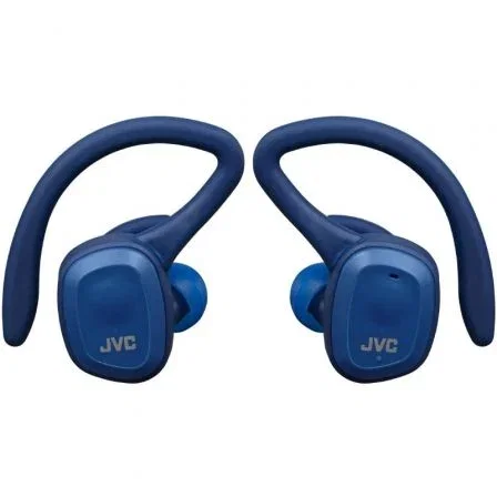 Auriculares Deportivos Bluetooth JVC HA-ET45T con estuche de carga/ Autonomía 4h/ Azules Auriculares Deportivos Bluetooth JVC HA-ET45T con estuche de carga/ Autonomía 4h/ Azules