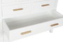 DKD Home Decor Cómoda Urban Blanco Marron 110x45x100 cm