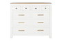 DKD Home Decor Cómoda Urban Blanco Marron 110x45x100 cm