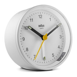Braun BC12W Reloj despertador analógico Blanco