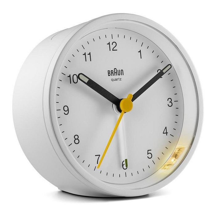 Braun BC12W Reloj despertador analógico Blanco