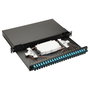 EQUIP Caja de empalme de fibra óptica 24 puertos SC-Duplex OM3 1U Negro